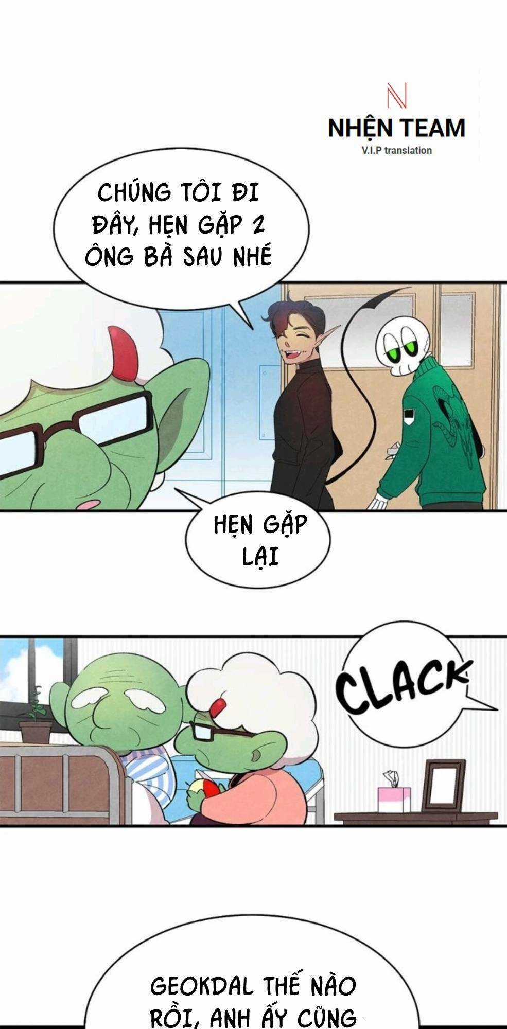 Skeleton Bất Đắt Dĩ Trở Thành Bố Của Bé Mèo Con Chapter 8 trang 15