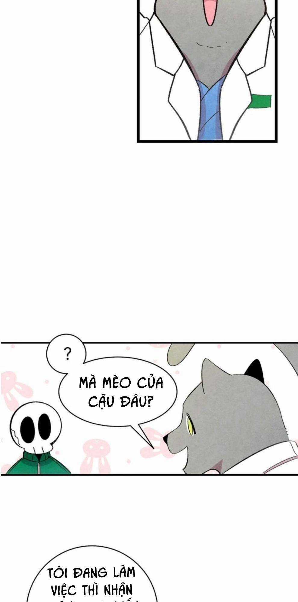 Skeleton Bất Đắt Dĩ Trở Thành Bố Của Bé Mèo Con Chapter 8 trang 35