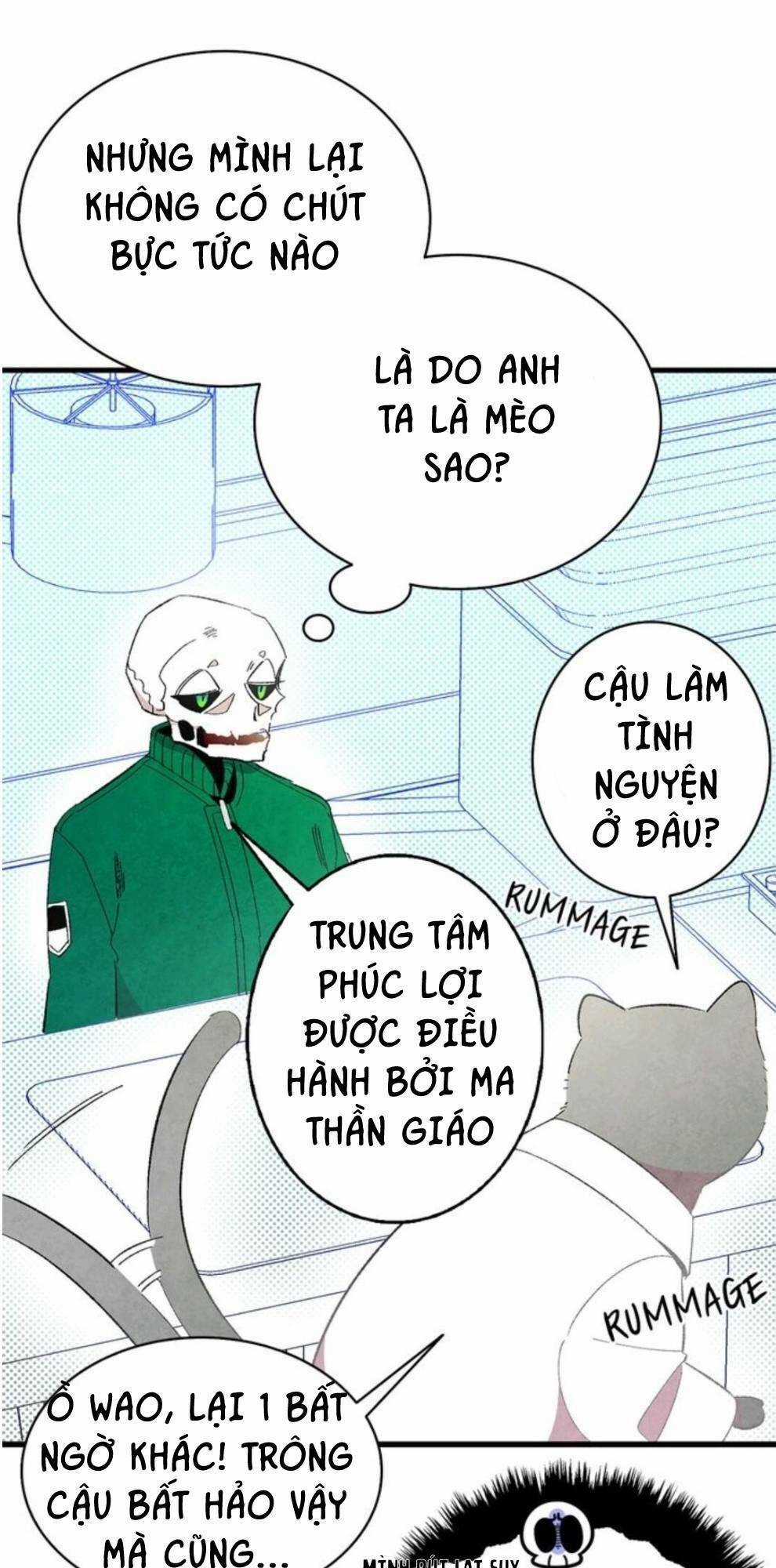 Skeleton Bất Đắt Dĩ Trở Thành Bố Của Bé Mèo Con Chapter 8 trang 39