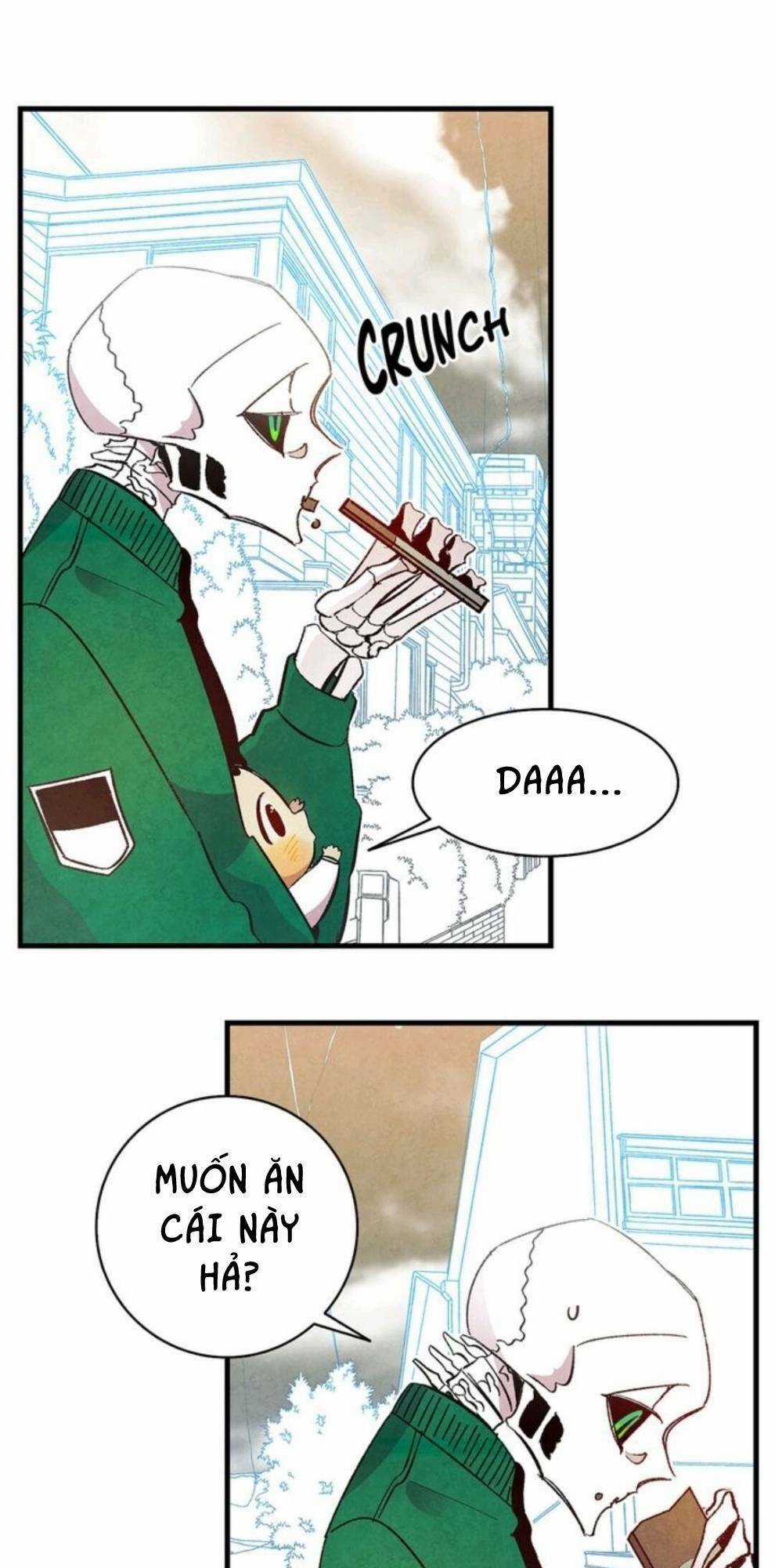 Skeleton Bất Đắt Dĩ Trở Thành Bố Của Bé Mèo Con Chapter 9 trang 50