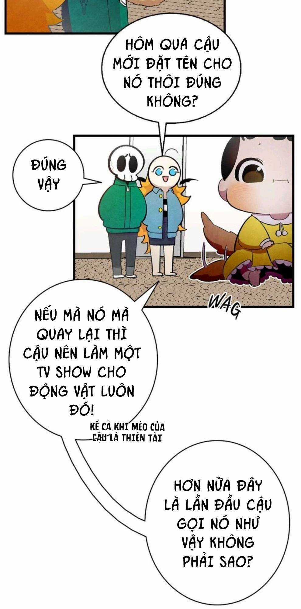 Skeleton Bất Đắt Dĩ Trở Thành Bố Của Bé Mèo Con Chapter 9 trang 7