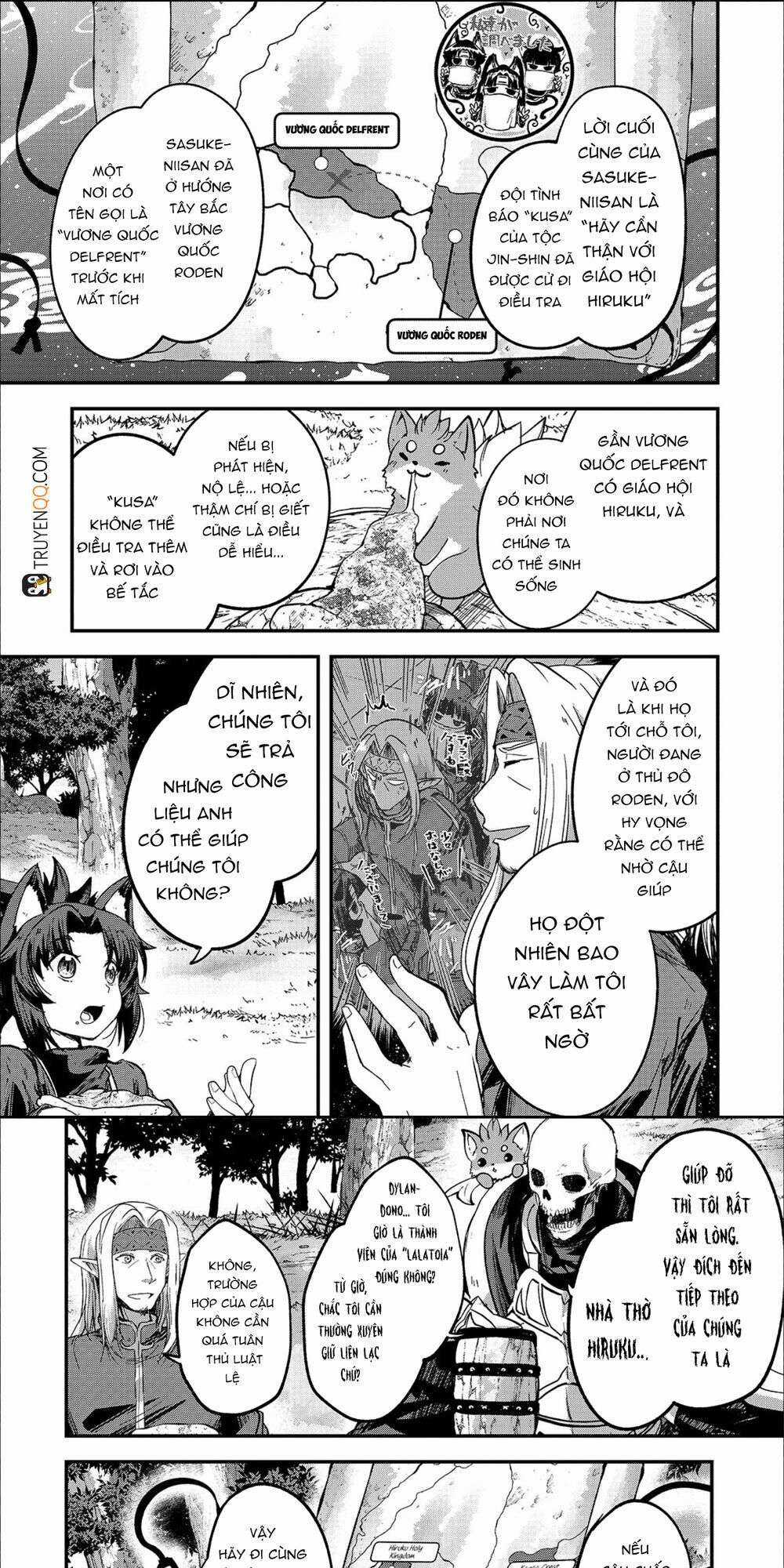 Skeleton Knight in Another World Chapter 34 trang 15