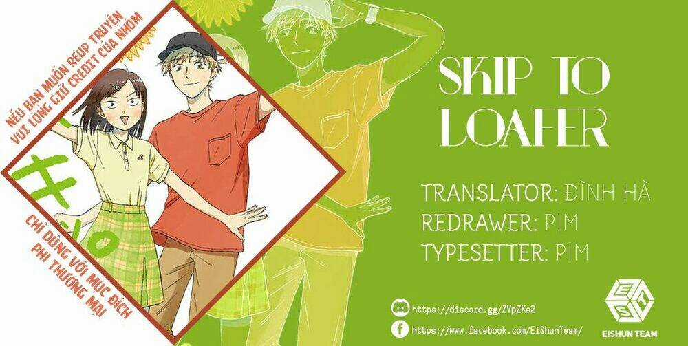 SKIP TO LOAFER Chapter 1 trang 2