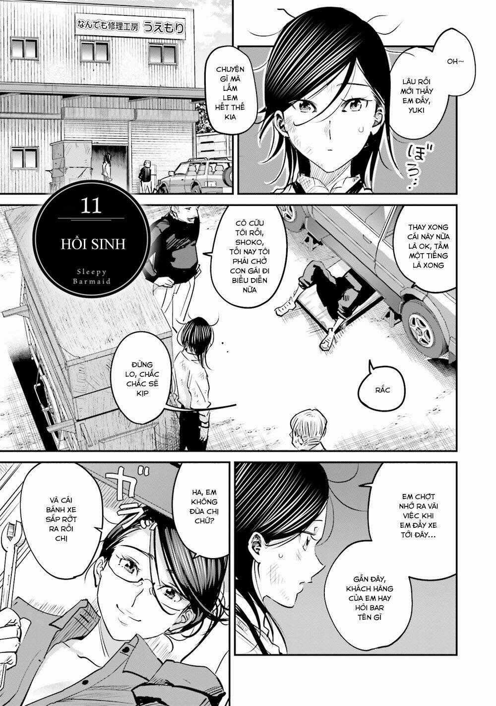 Sleepy Barmaid Chapter 11 trang 1