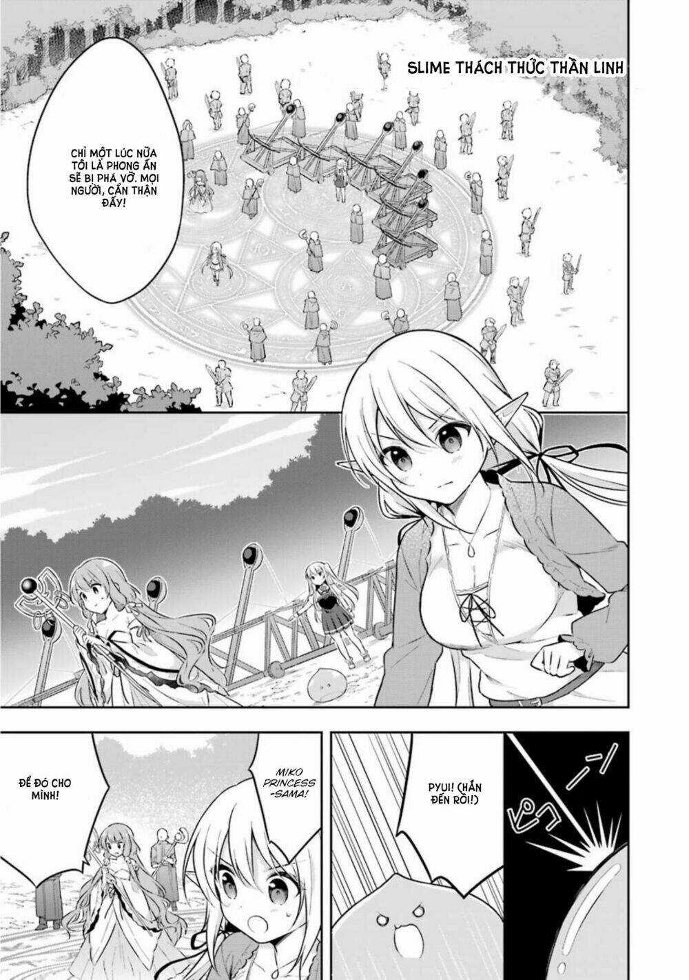Slime Tensei. Taikensha Ga Youjo Elf Ni Dakishimeraretemasu Chapter 6 trang 2