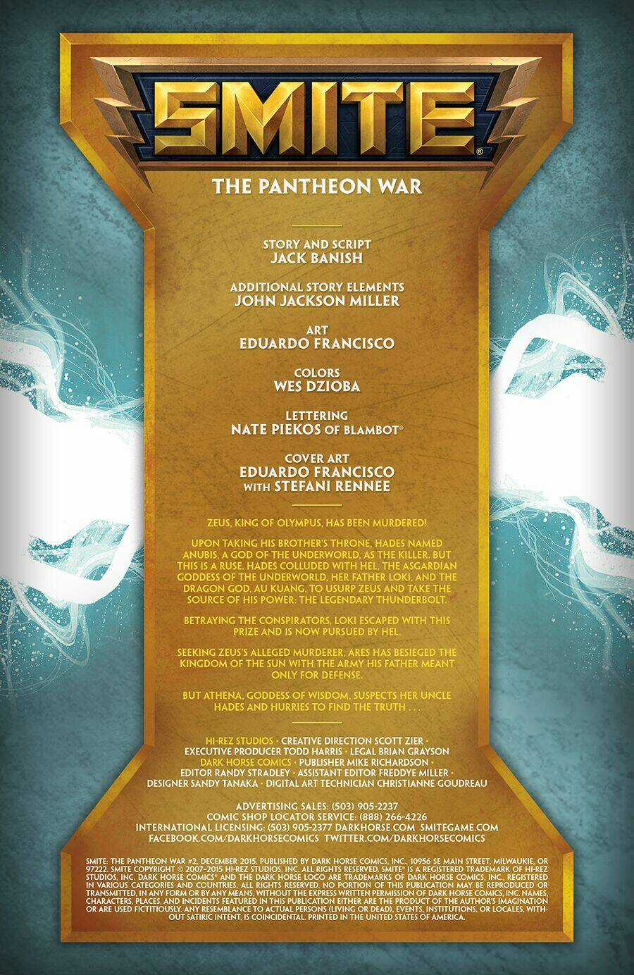 SMITE: The Pantheon War Chapter 2 trang 2