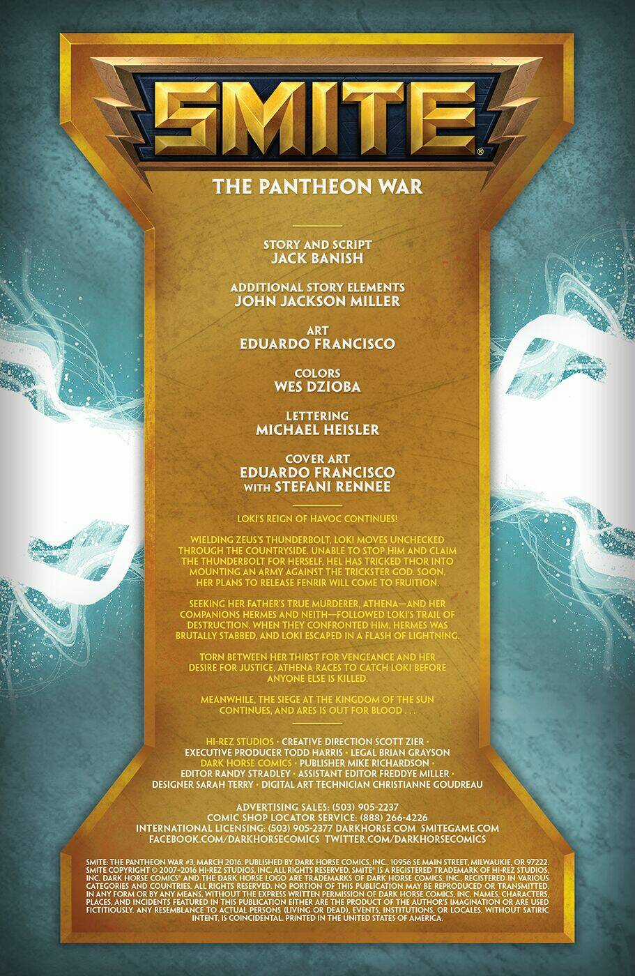 SMITE: The Pantheon War Chapter 3 trang 2