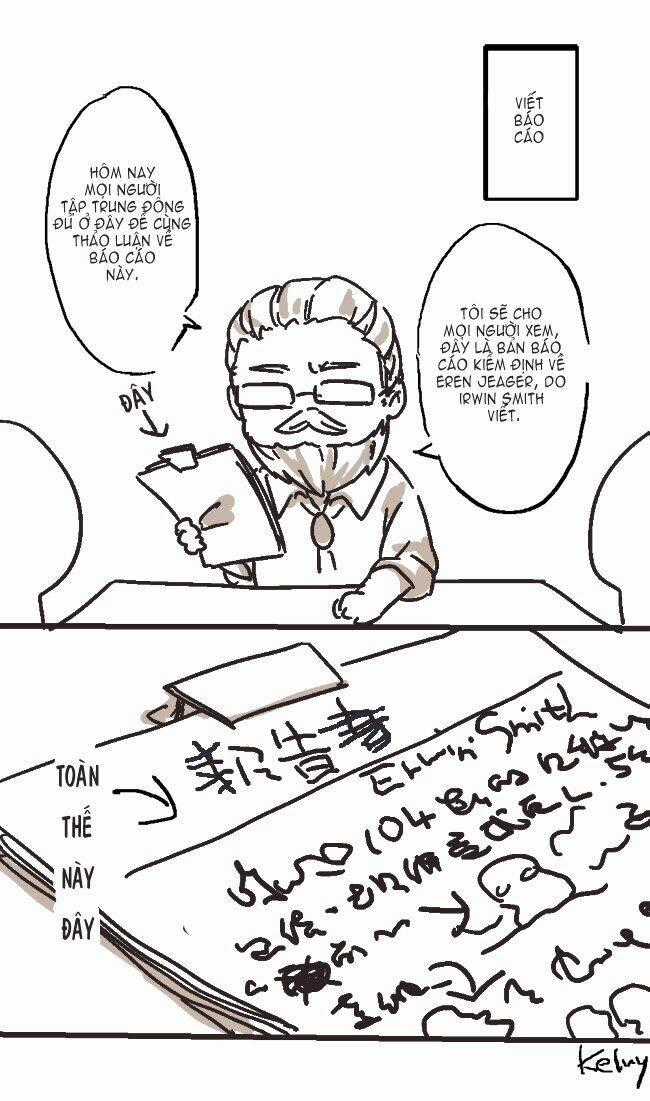 Snk Irwin-Levi Shortdoujinshi Chapter 1 trang 2