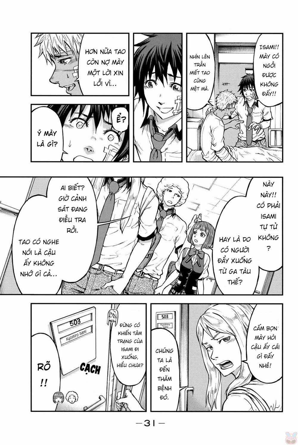 Sơ Đồ Mối Tương Quan Tuổi Trẻ Chapter 7 trang 5