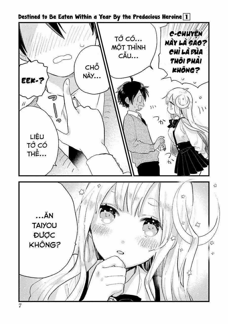 Số Mệnh Trong Vòng Một Năm Sẽ Bị Nữ Chính Ăn Thịt. Chapter 1 trang 10