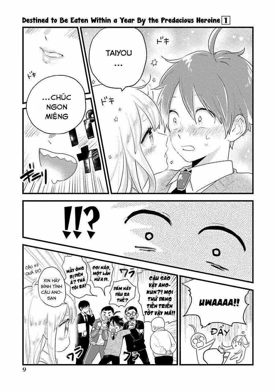 Số Mệnh Trong Vòng Một Năm Sẽ Bị Nữ Chính Ăn Thịt. Chapter 1 trang 12