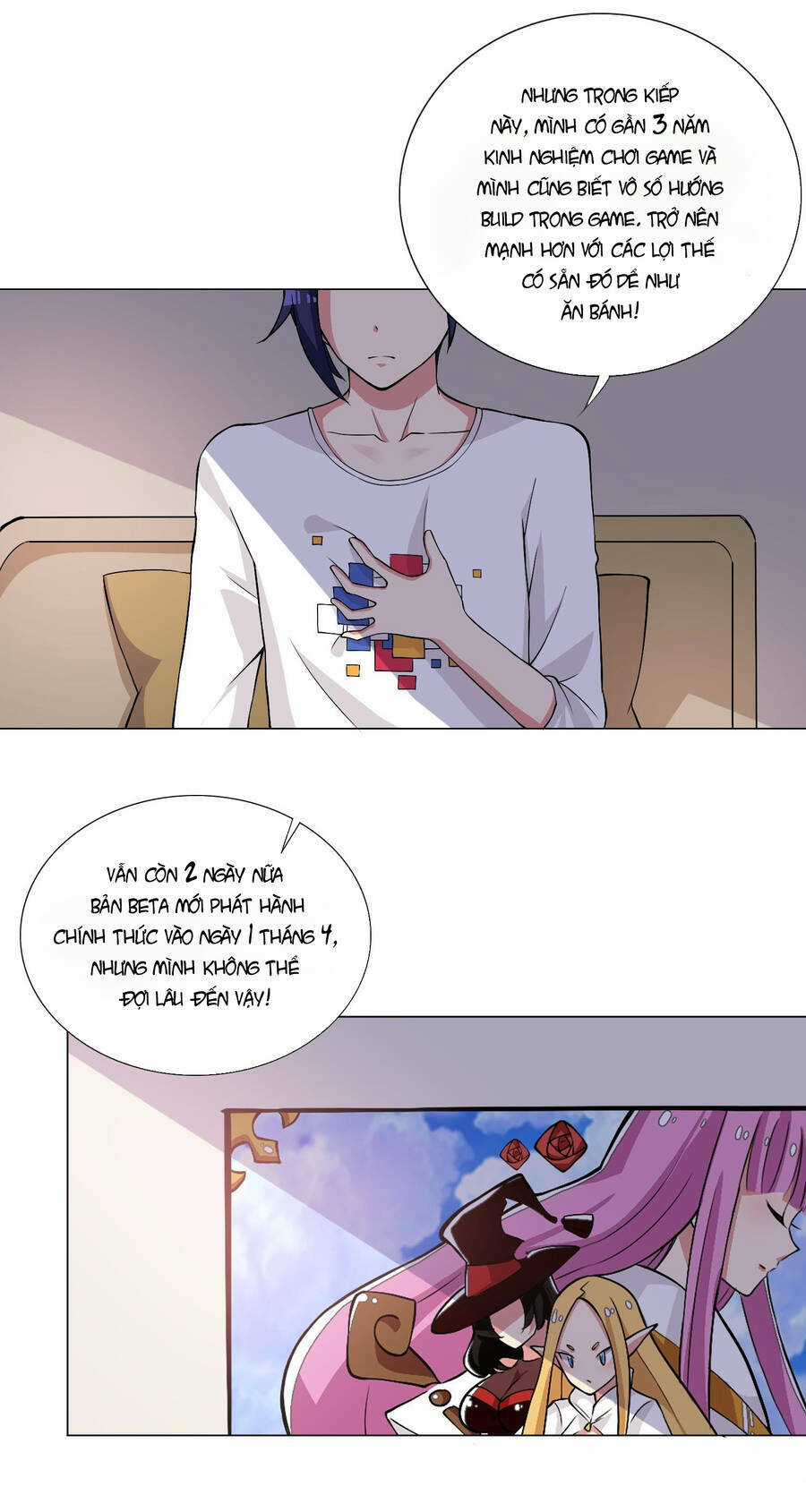 Số Phận Bắt Buộc Tôi Làm Công Chúa Siêu May Mắn Chapter 1 trang 40