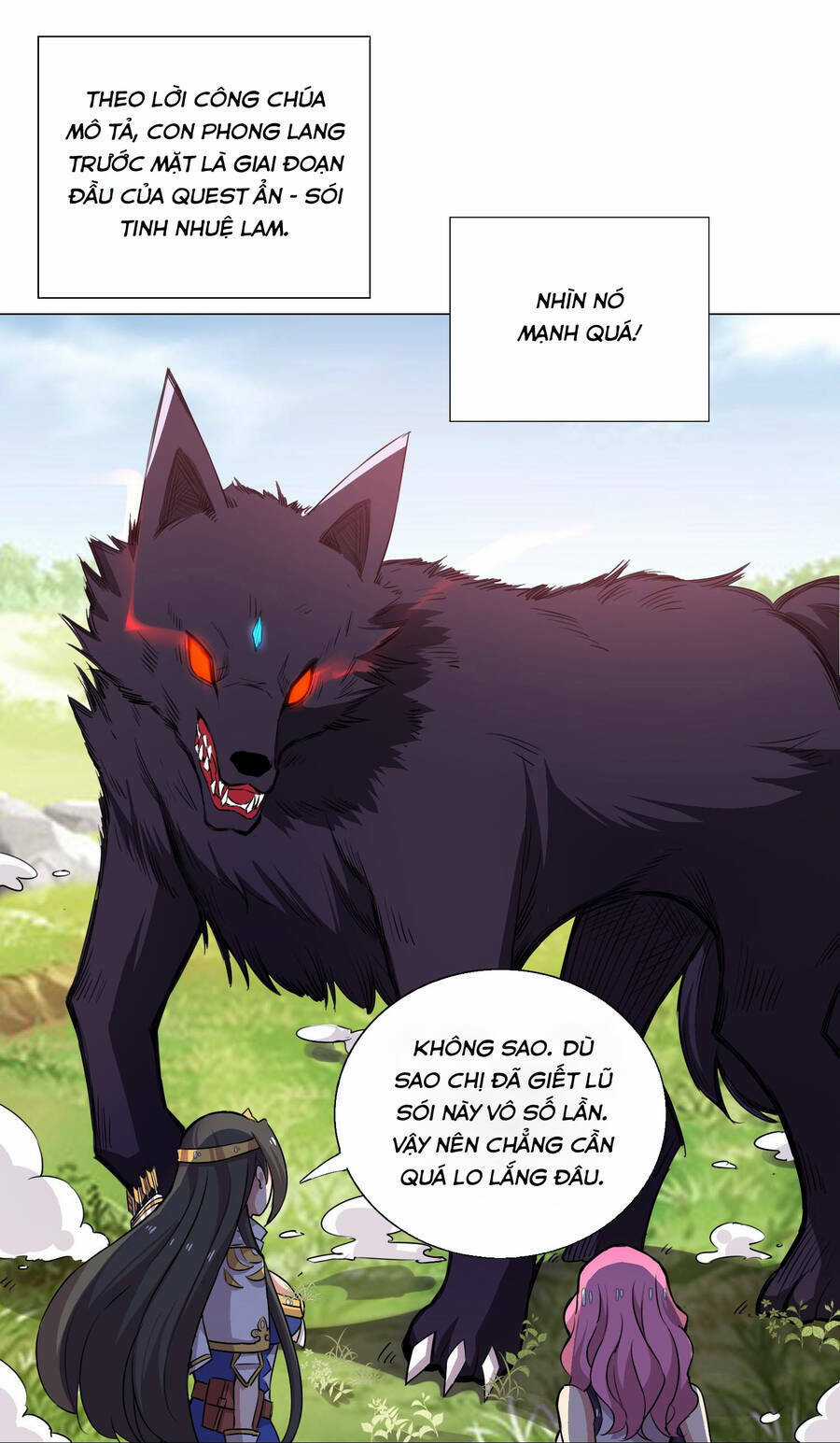 Số Phận Bắt Buộc Tôi Làm Công Chúa Siêu May Mắn Chapter 1 trang 5