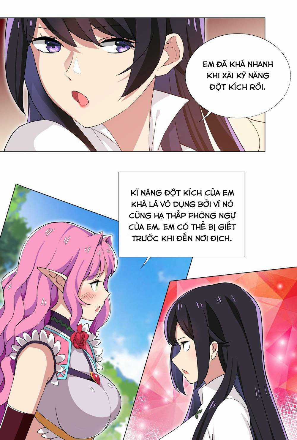 Số Phận Bắt Buộc Tôi Làm Công Chúa Siêu May Mắn Chapter 10 trang 3