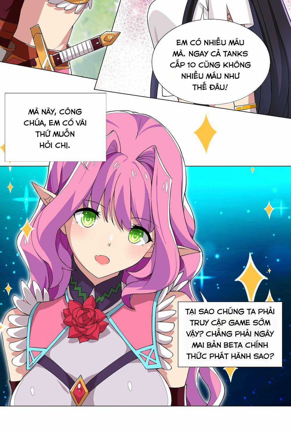 Số Phận Bắt Buộc Tôi Làm Công Chúa Siêu May Mắn Chapter 10 trang 4