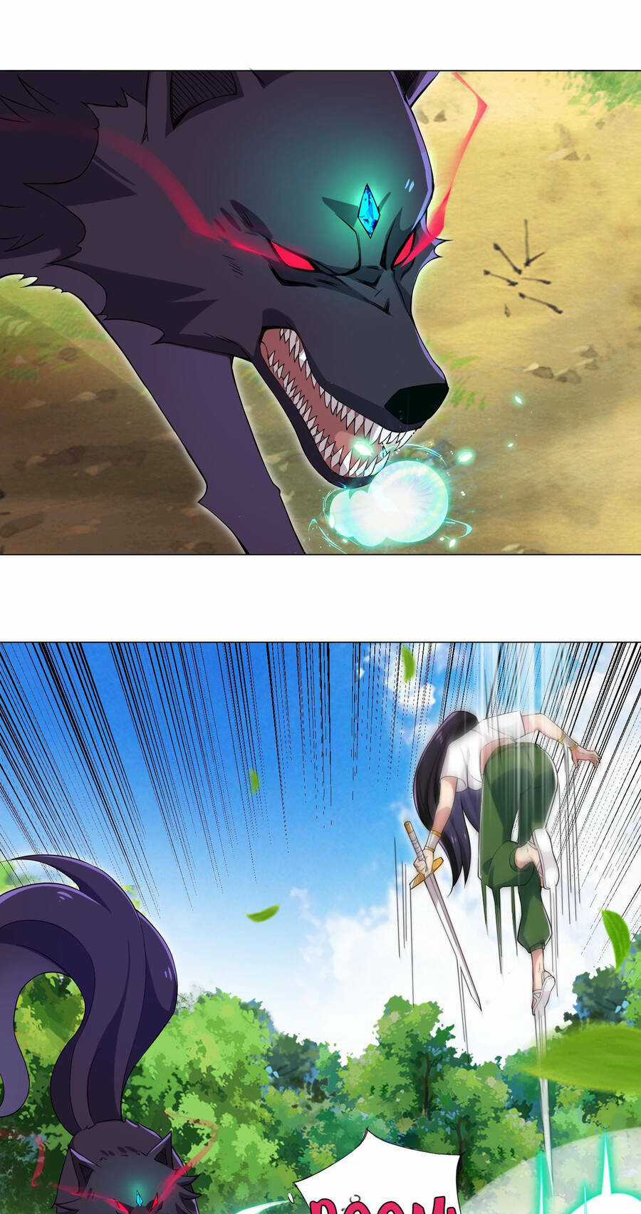 Số Phận Bắt Buộc Tôi Làm Công Chúa Siêu May Mắn Chapter 11 trang 3