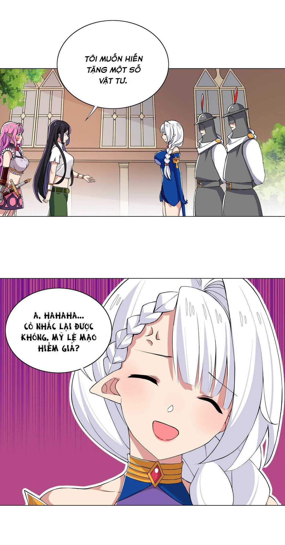 Số Phận Bắt Buộc Tôi Làm Công Chúa Siêu May Mắn Chapter 12 trang 11