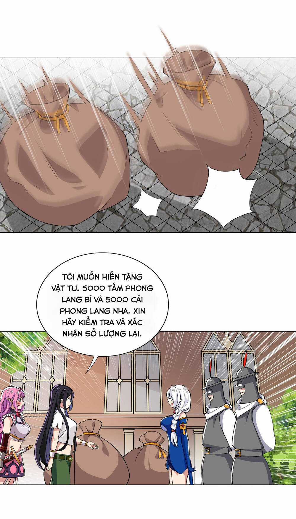 Số Phận Bắt Buộc Tôi Làm Công Chúa Siêu May Mắn Chapter 12 trang 12