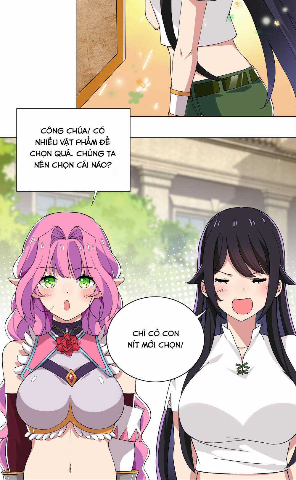 Số Phận Bắt Buộc Tôi Làm Công Chúa Siêu May Mắn Chapter 12 trang 17