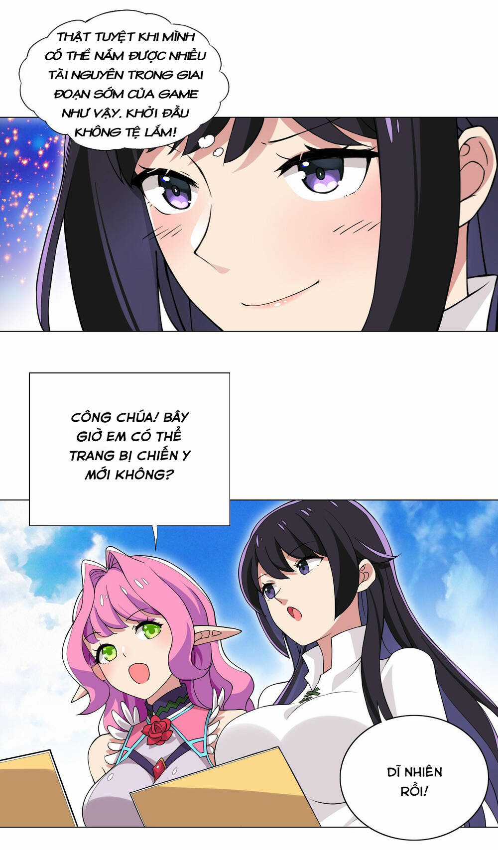 Số Phận Bắt Buộc Tôi Làm Công Chúa Siêu May Mắn Chapter 12 trang 20