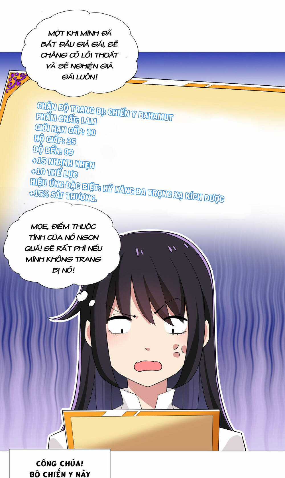 Số Phận Bắt Buộc Tôi Làm Công Chúa Siêu May Mắn Chapter 12 trang 24