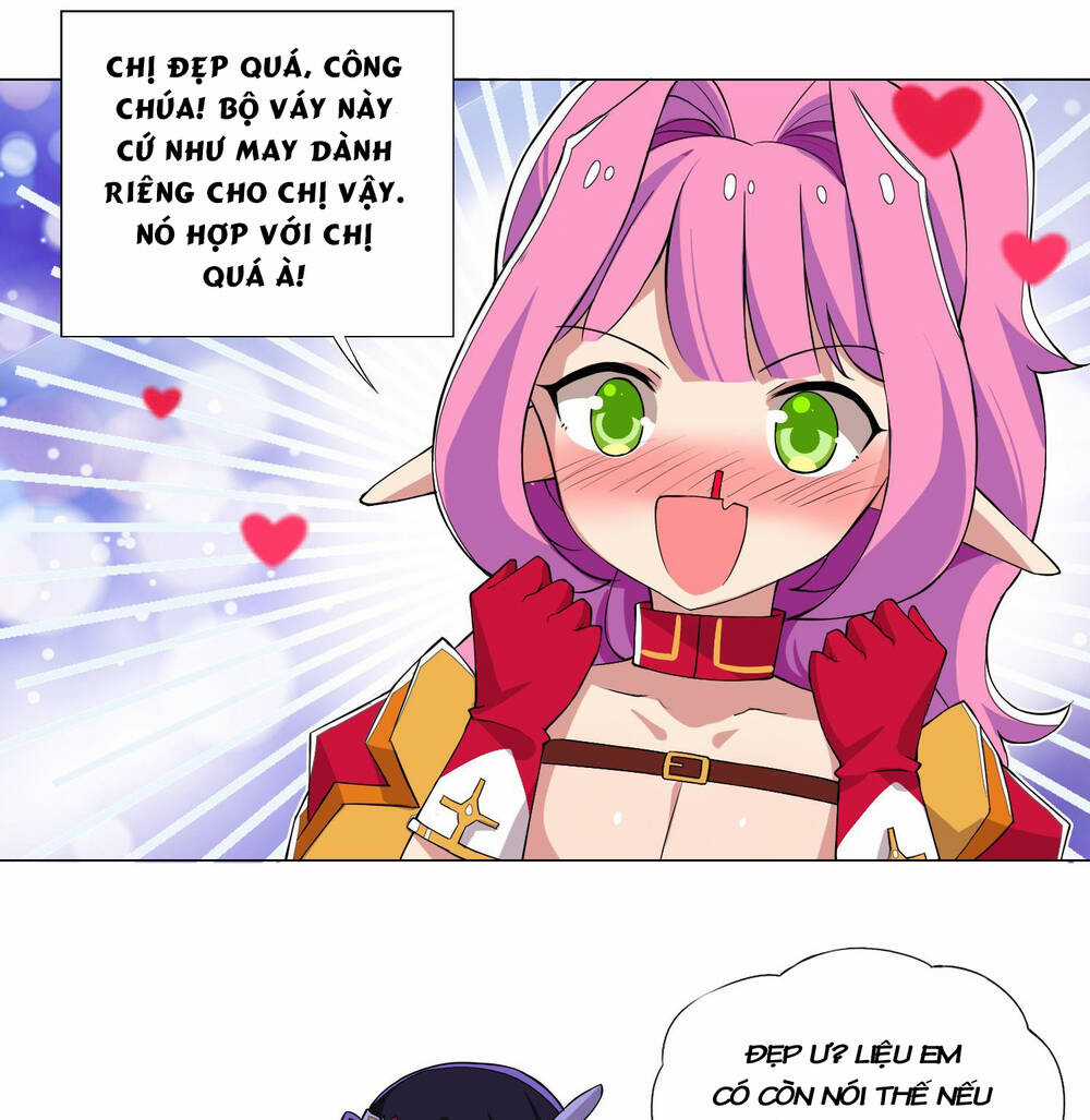 Số Phận Bắt Buộc Tôi Làm Công Chúa Siêu May Mắn Chapter 12 trang 30