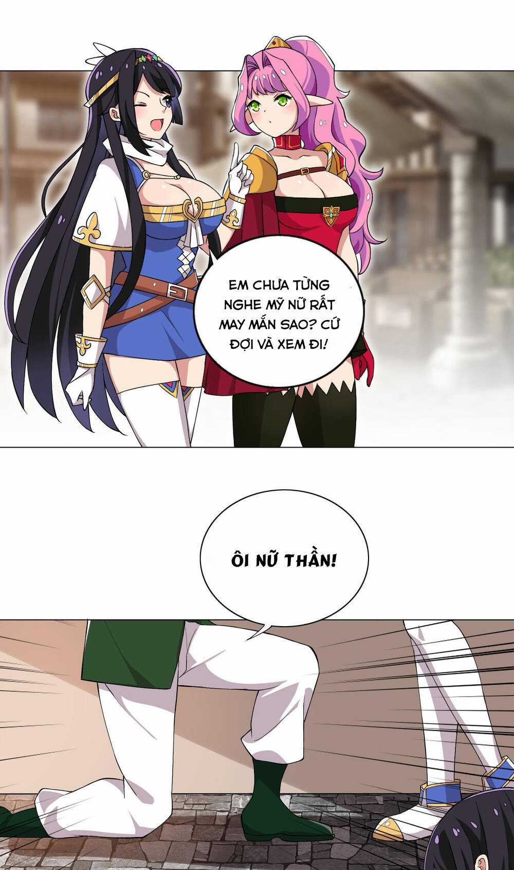 Số Phận Bắt Buộc Tôi Làm Công Chúa Siêu May Mắn Chapter 12 trang 34