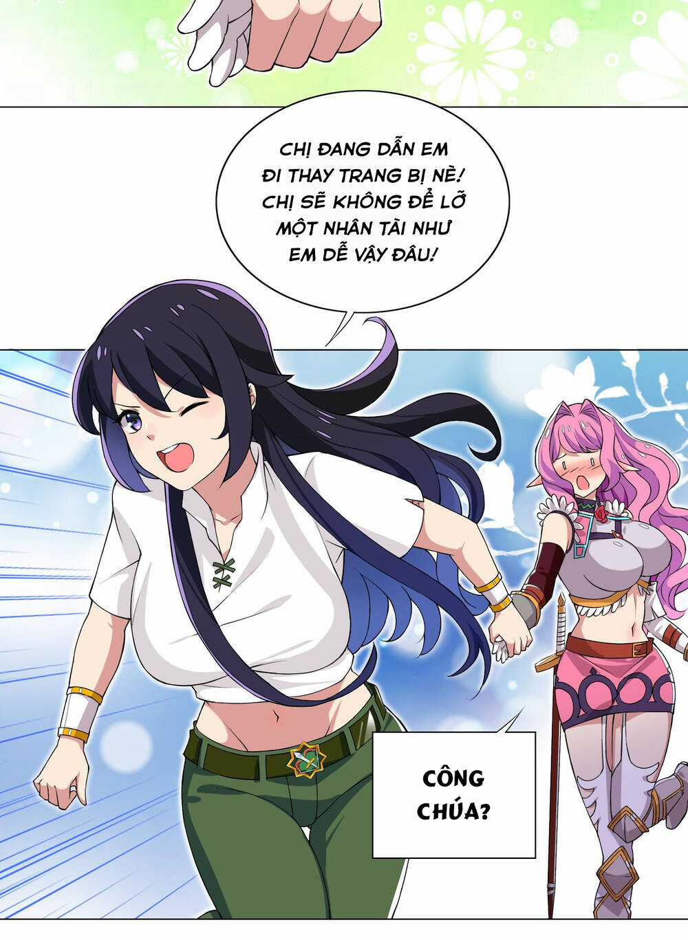 Số Phận Bắt Buộc Tôi Làm Công Chúa Siêu May Mắn Chapter 12 trang 8