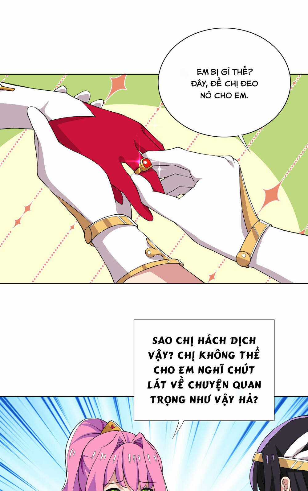 Số Phận Bắt Buộc Tôi Làm Công Chúa Siêu May Mắn Chapter 13 trang 3