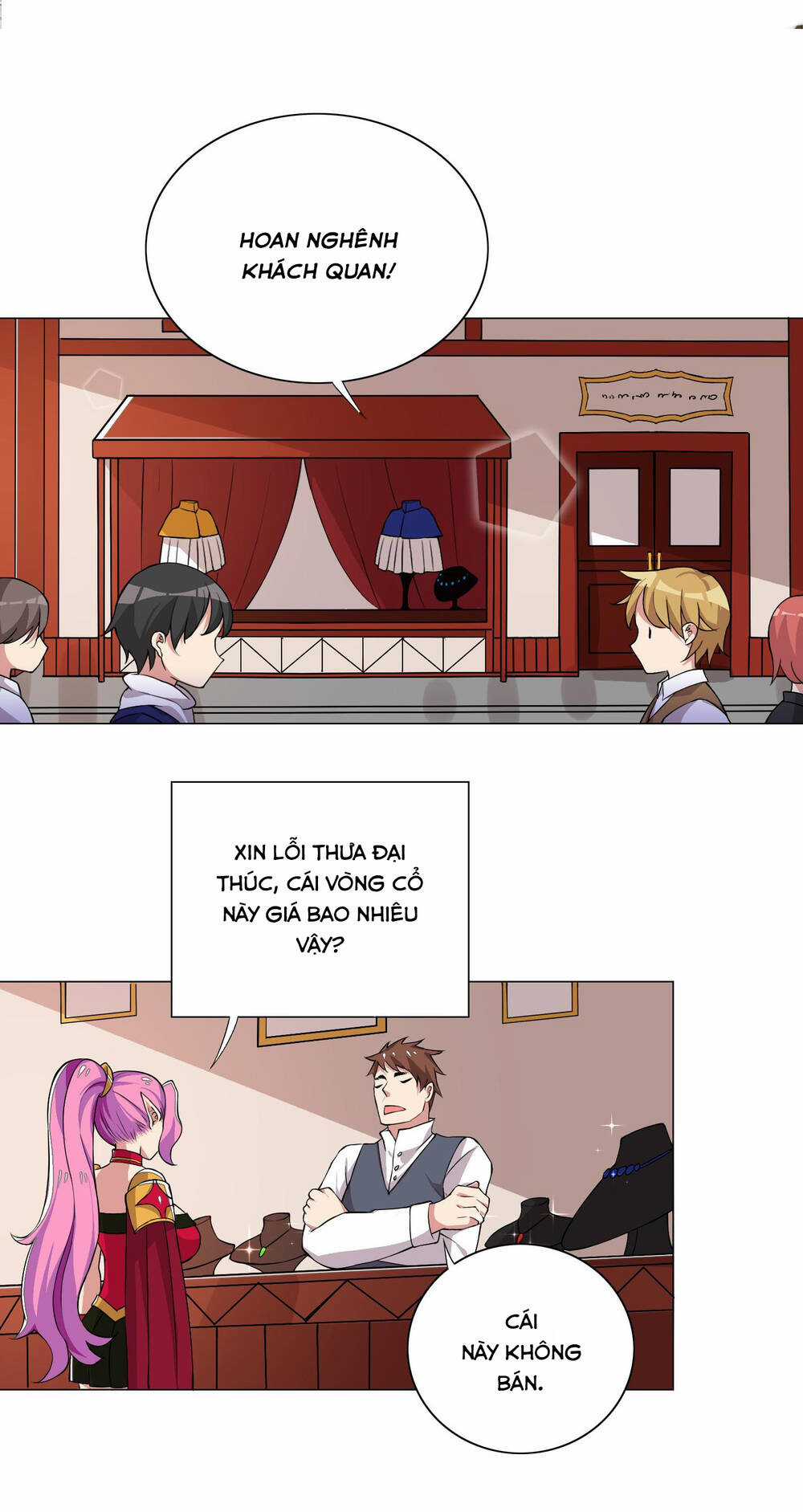 Số Phận Bắt Buộc Tôi Làm Công Chúa Siêu May Mắn Chapter 13 trang 8
