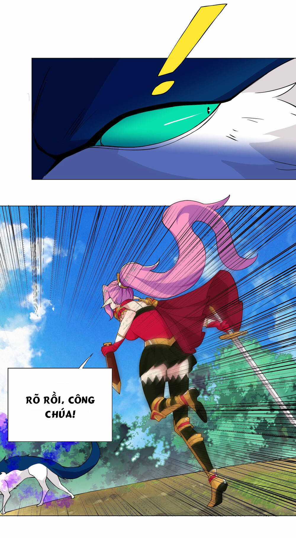 Số Phận Bắt Buộc Tôi Làm Công Chúa Siêu May Mắn Chapter 14 trang 26