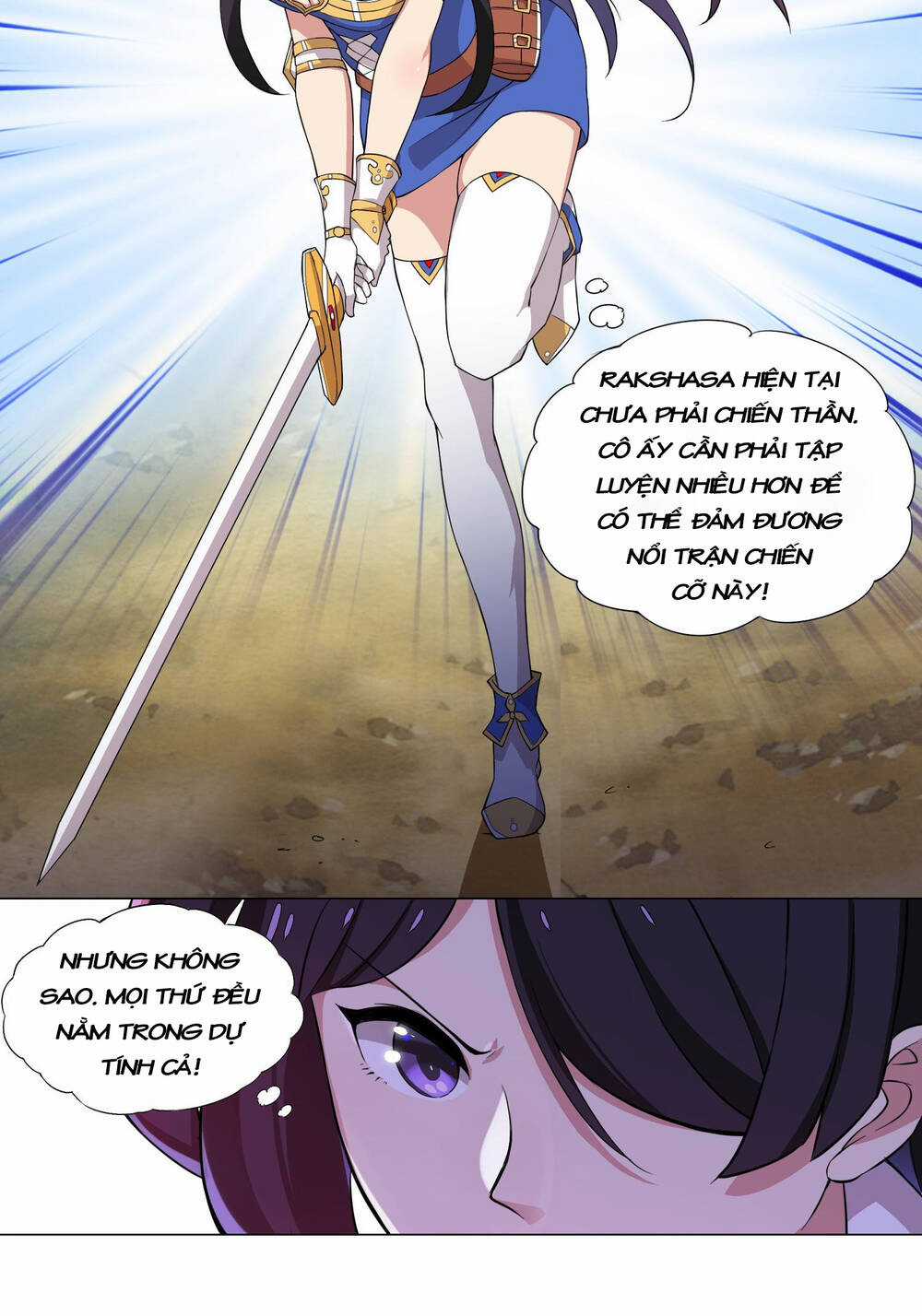 Số Phận Bắt Buộc Tôi Làm Công Chúa Siêu May Mắn Chapter 14 trang 35