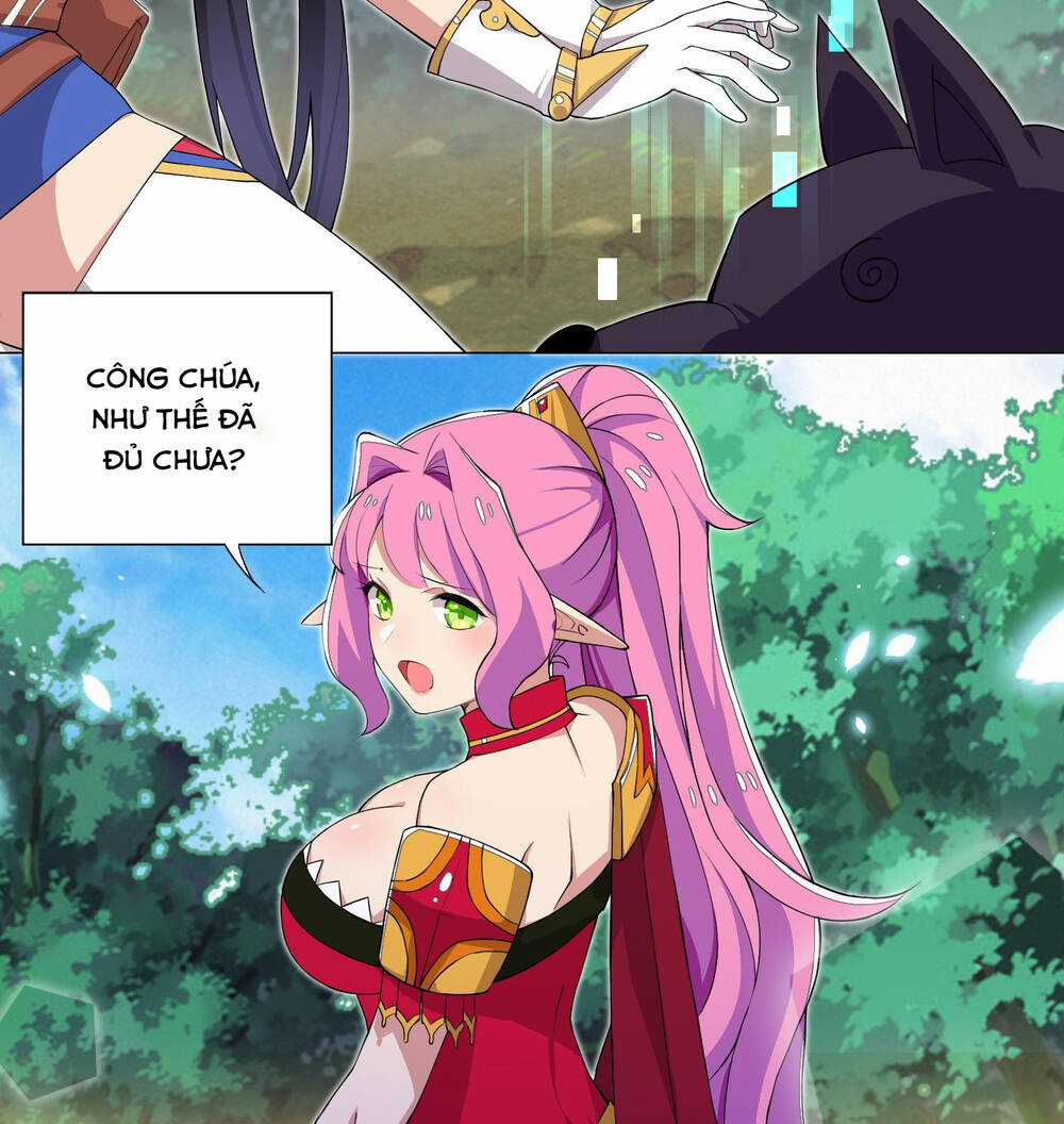 Số Phận Bắt Buộc Tôi Làm Công Chúa Siêu May Mắn Chapter 14 trang 9