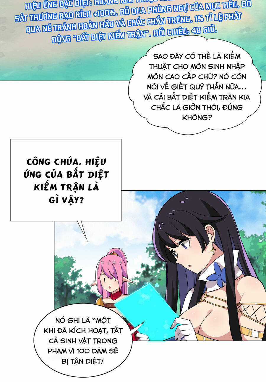 Số Phận Bắt Buộc Tôi Làm Công Chúa Siêu May Mắn Chapter 16 trang 22