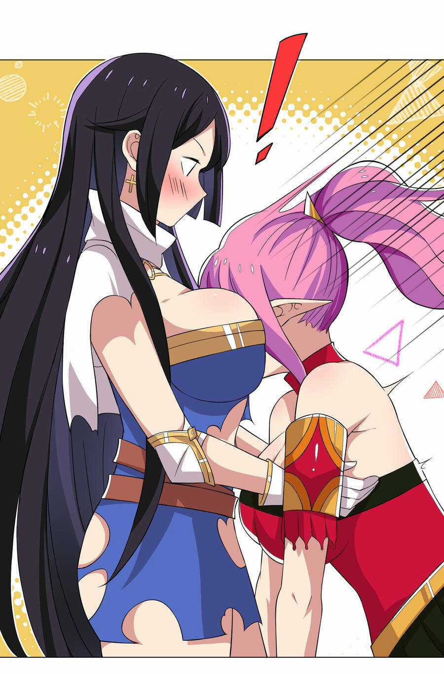 Số Phận Bắt Buộc Tôi Làm Công Chúa Siêu May Mắn Chapter 16 trang 35