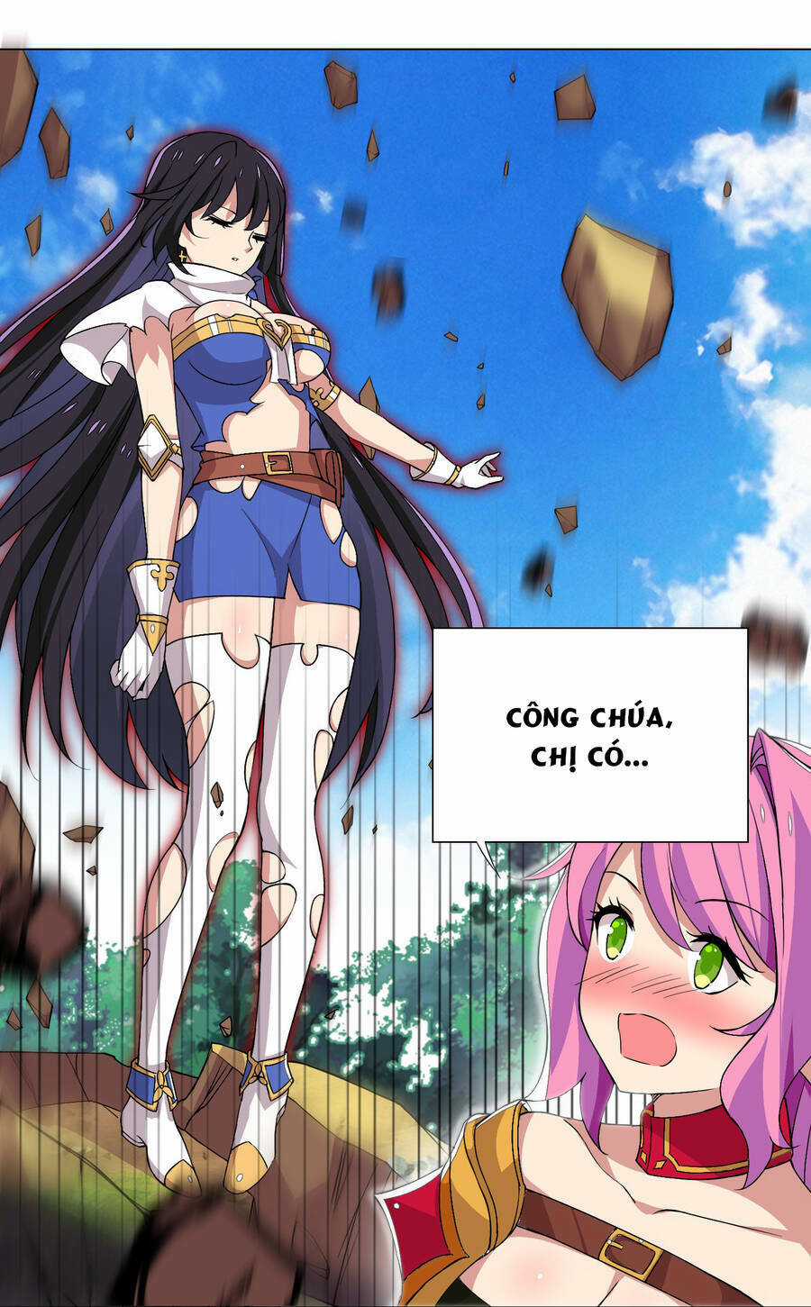 Số Phận Bắt Buộc Tôi Làm Công Chúa Siêu May Mắn Chapter 16 trang 6