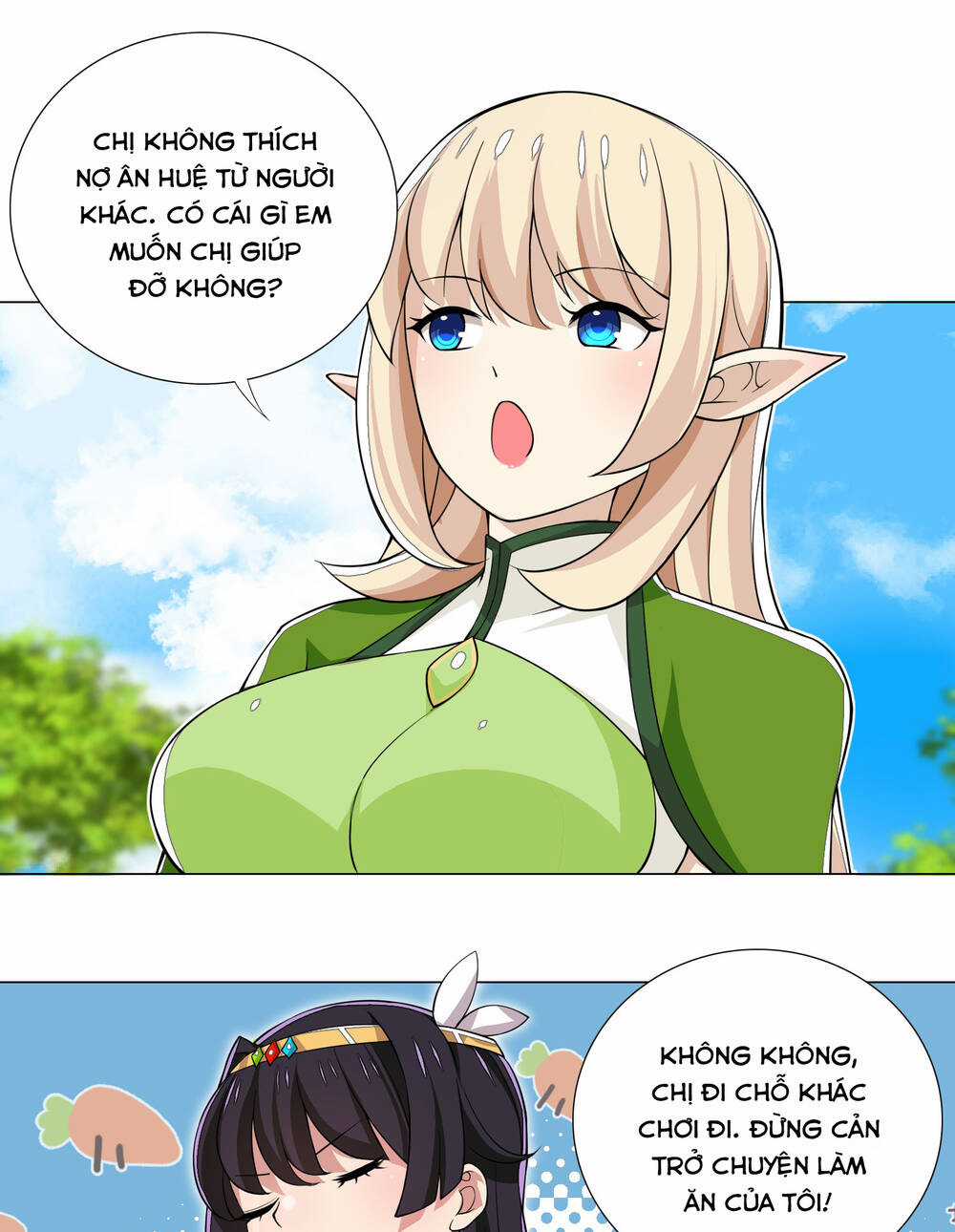 Số Phận Bắt Buộc Tôi Làm Công Chúa Siêu May Mắn Chapter 21 trang 10