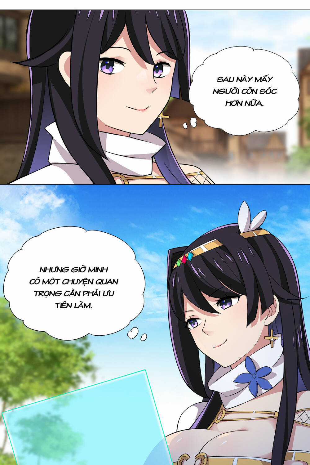 Số Phận Bắt Buộc Tôi Làm Công Chúa Siêu May Mắn Chapter 21 trang 30