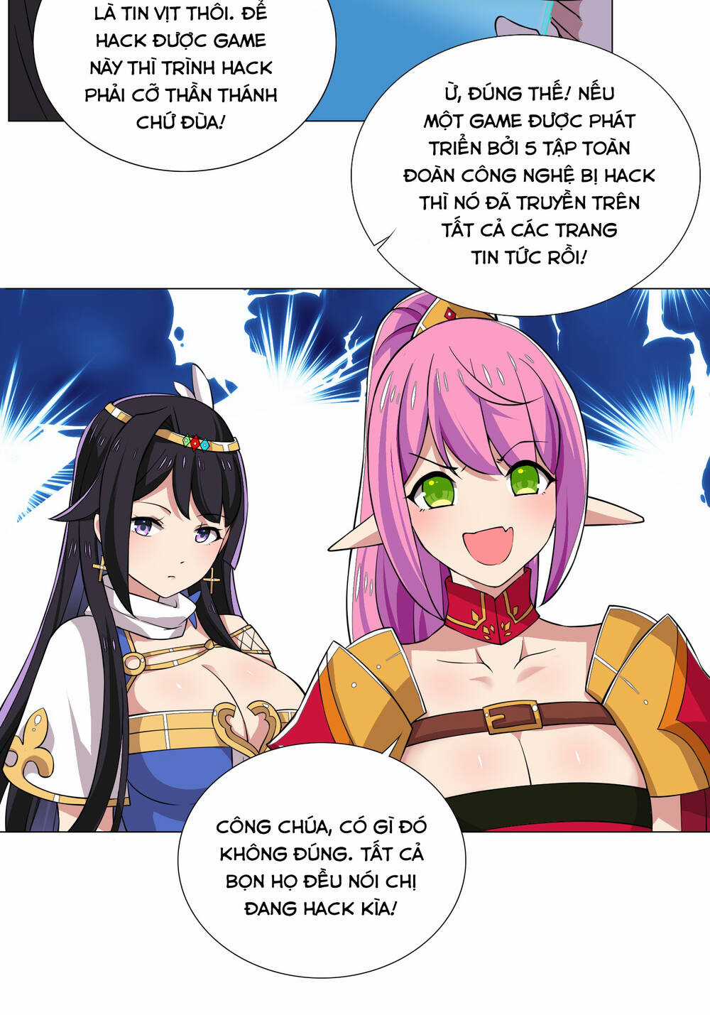 Số Phận Bắt Buộc Tôi Làm Công Chúa Siêu May Mắn Chapter 21 trang 38