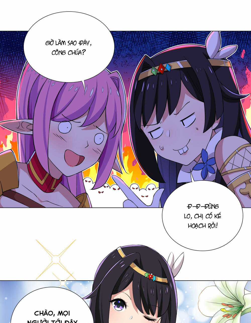 Số Phận Bắt Buộc Tôi Làm Công Chúa Siêu May Mắn Chapter 21 trang 47