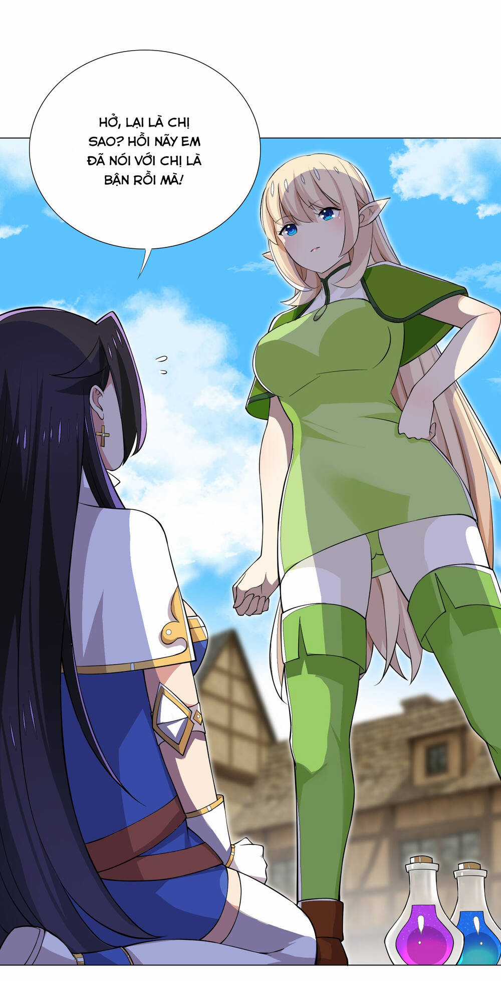 Số Phận Bắt Buộc Tôi Làm Công Chúa Siêu May Mắn Chapter 21 trang 9