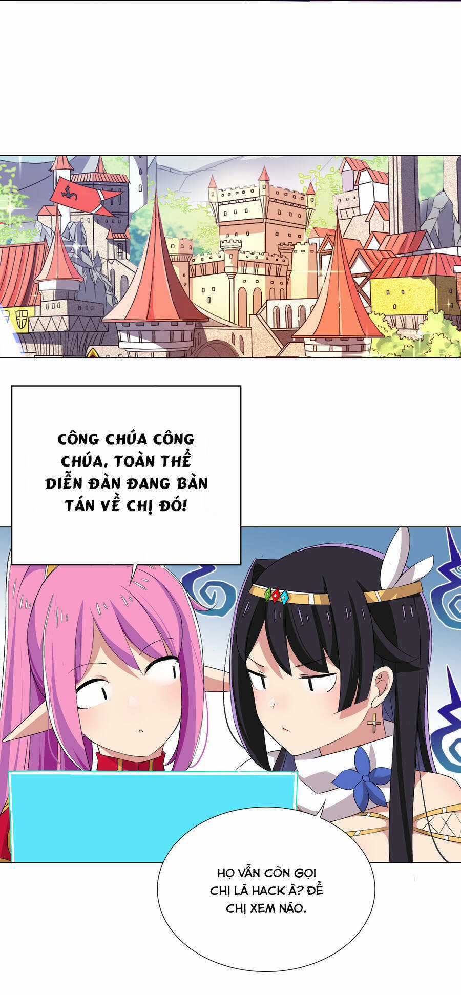 Số Phận Bắt Buộc Tôi Làm Công Chúa Siêu May Mắn Chapter 22 trang 31