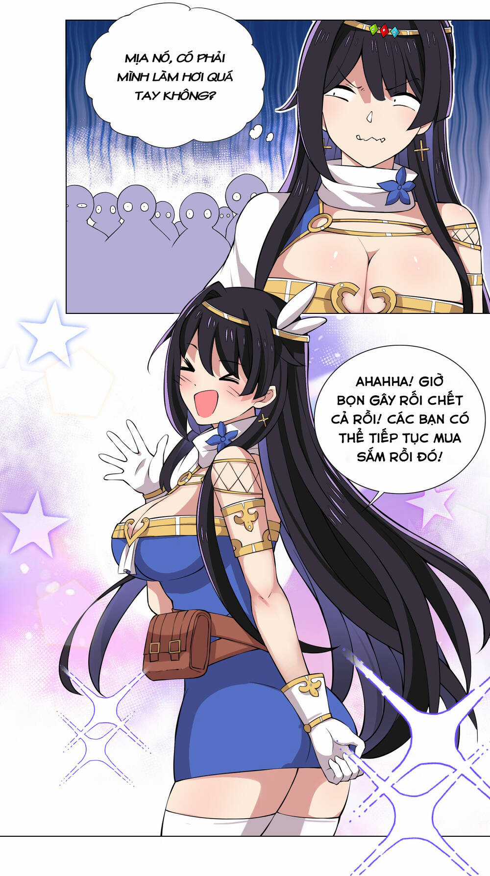 Số Phận Bắt Buộc Tôi Làm Công Chúa Siêu May Mắn Chapter 23 trang 17