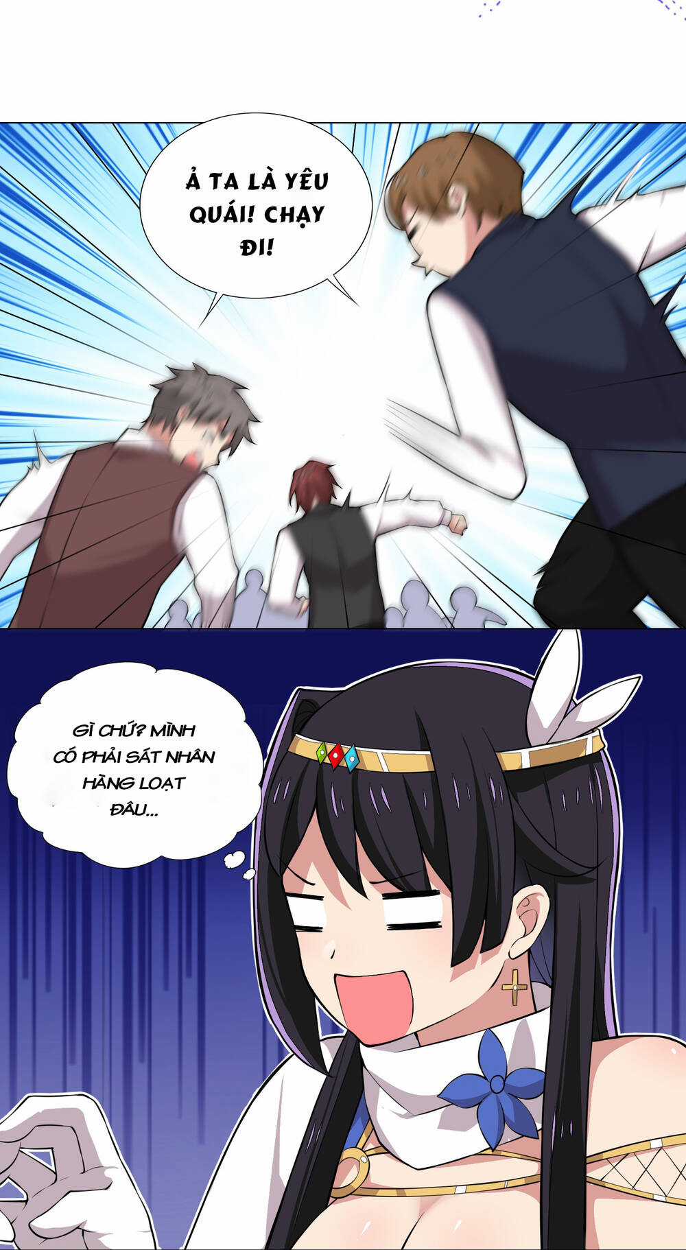 Số Phận Bắt Buộc Tôi Làm Công Chúa Siêu May Mắn Chapter 23 trang 18