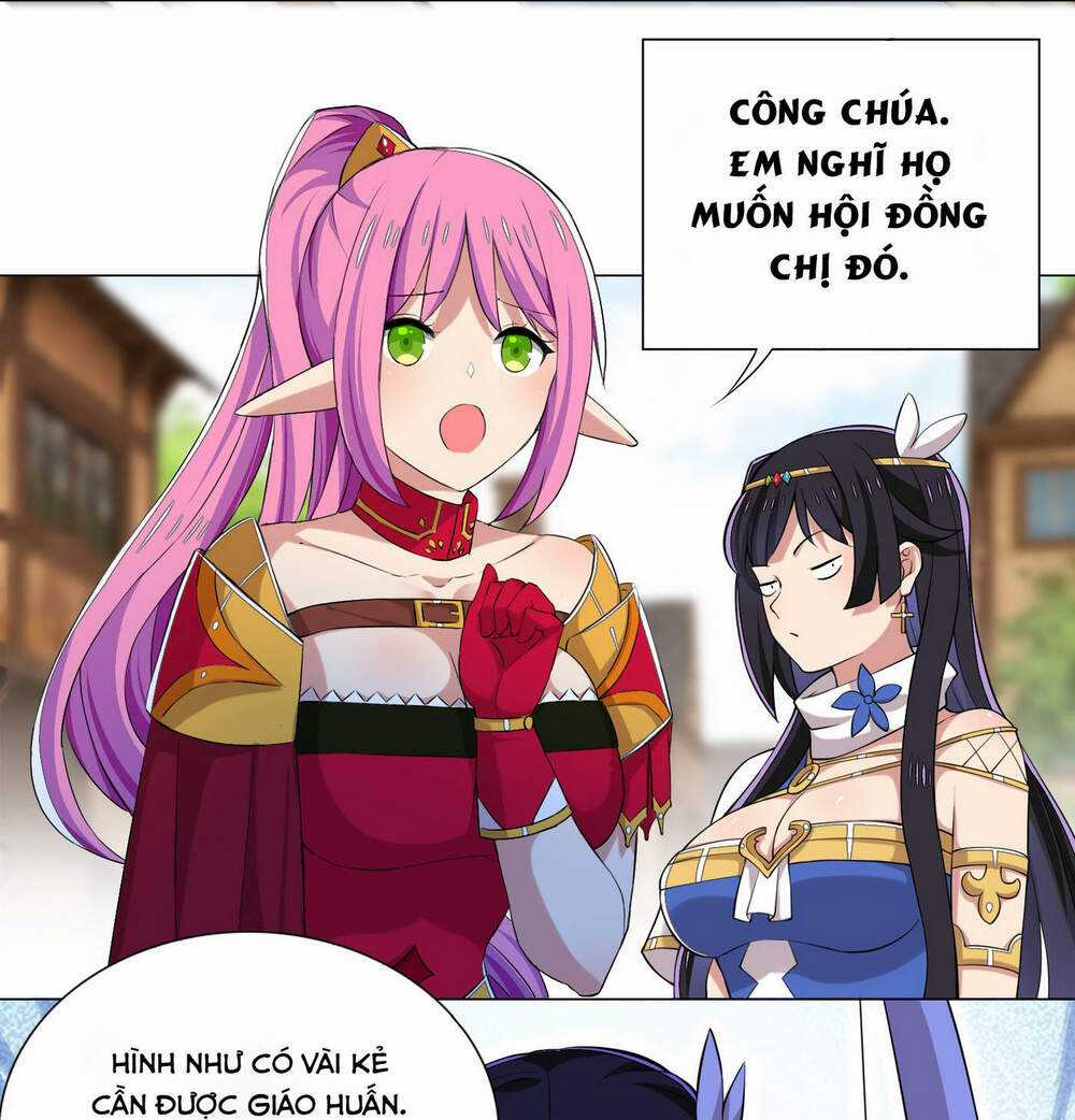 Số Phận Bắt Buộc Tôi Làm Công Chúa Siêu May Mắn Chapter 24 trang 37