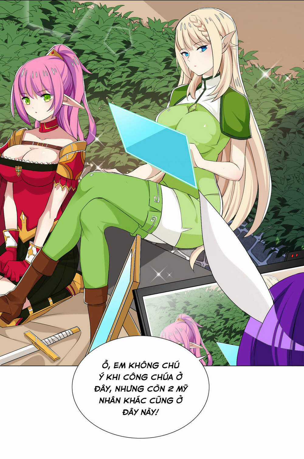 Số Phận Bắt Buộc Tôi Làm Công Chúa Siêu May Mắn Chapter 24 trang 8