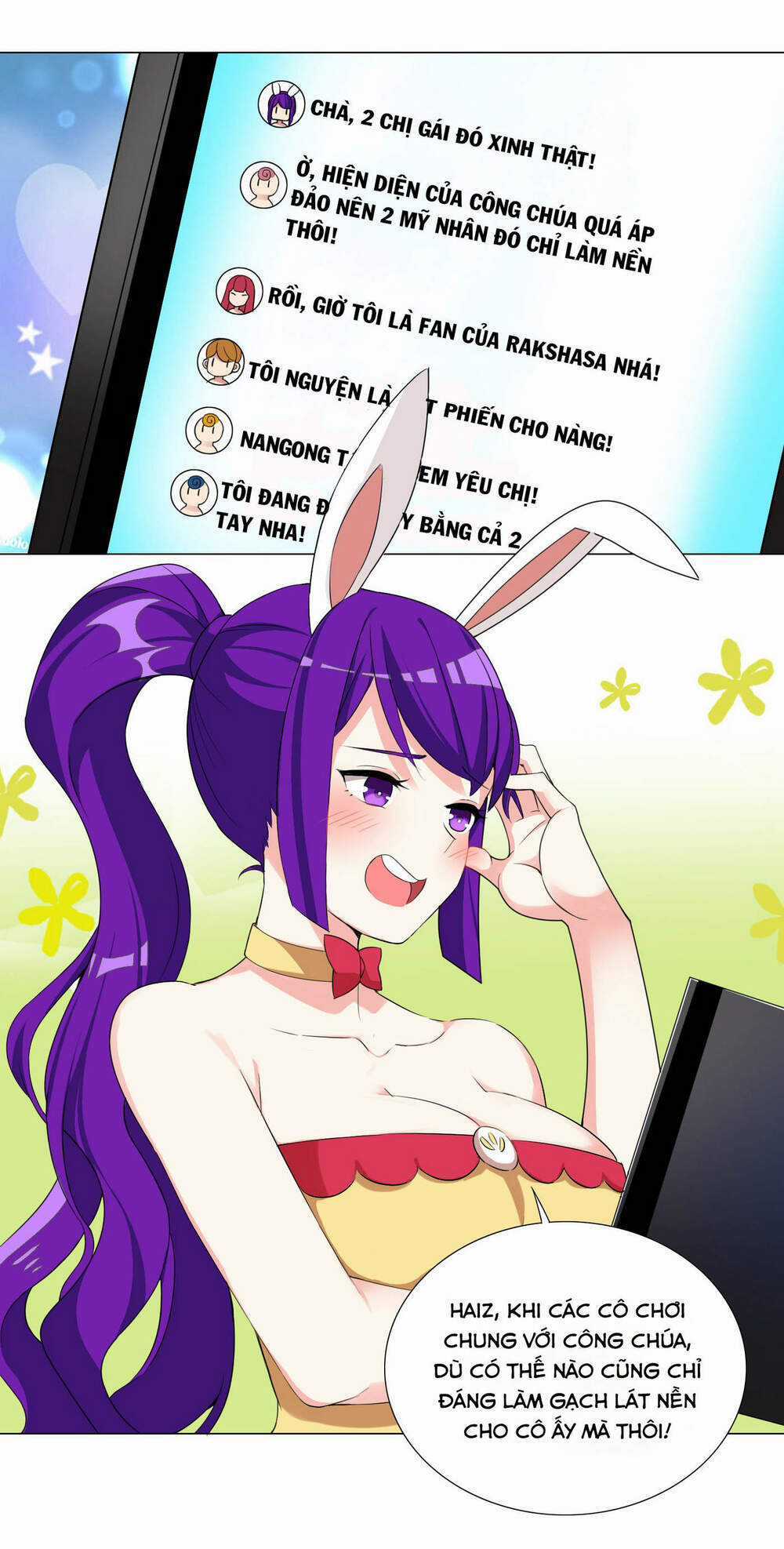 Số Phận Bắt Buộc Tôi Làm Công Chúa Siêu May Mắn Chapter 24 trang 9