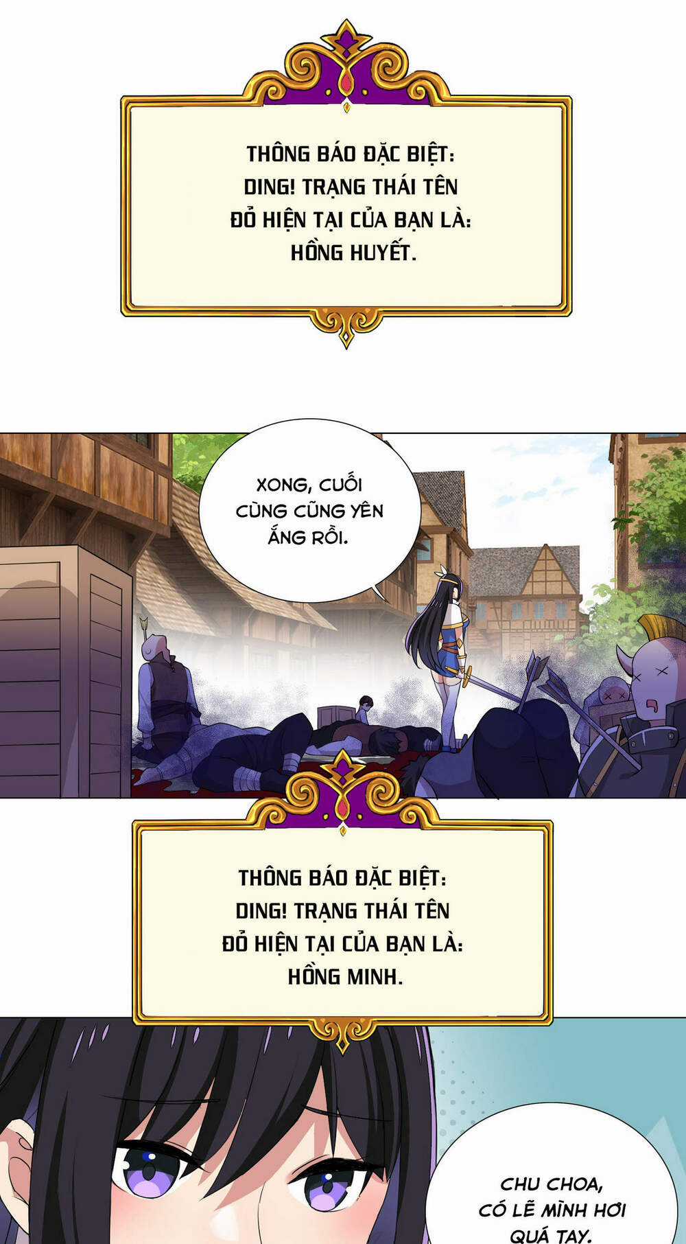 Số Phận Bắt Buộc Tôi Làm Công Chúa Siêu May Mắn Chapter 25 trang 23