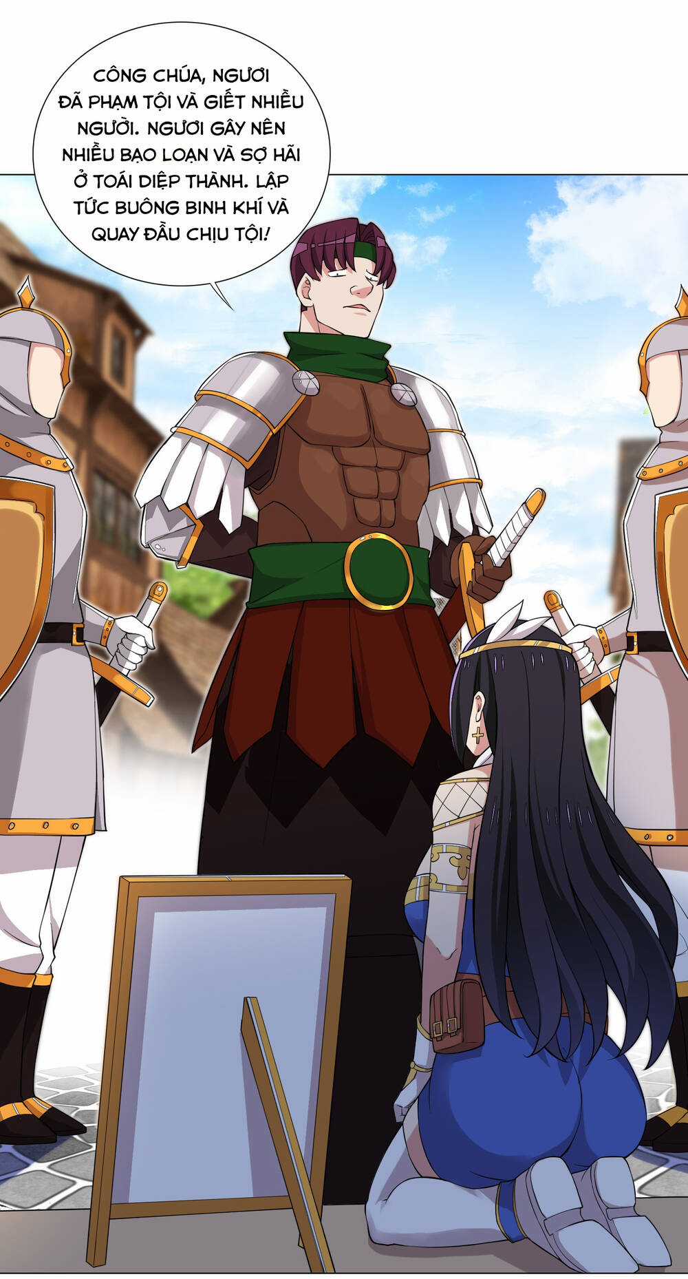 Số Phận Bắt Buộc Tôi Làm Công Chúa Siêu May Mắn Chapter 26 trang 22