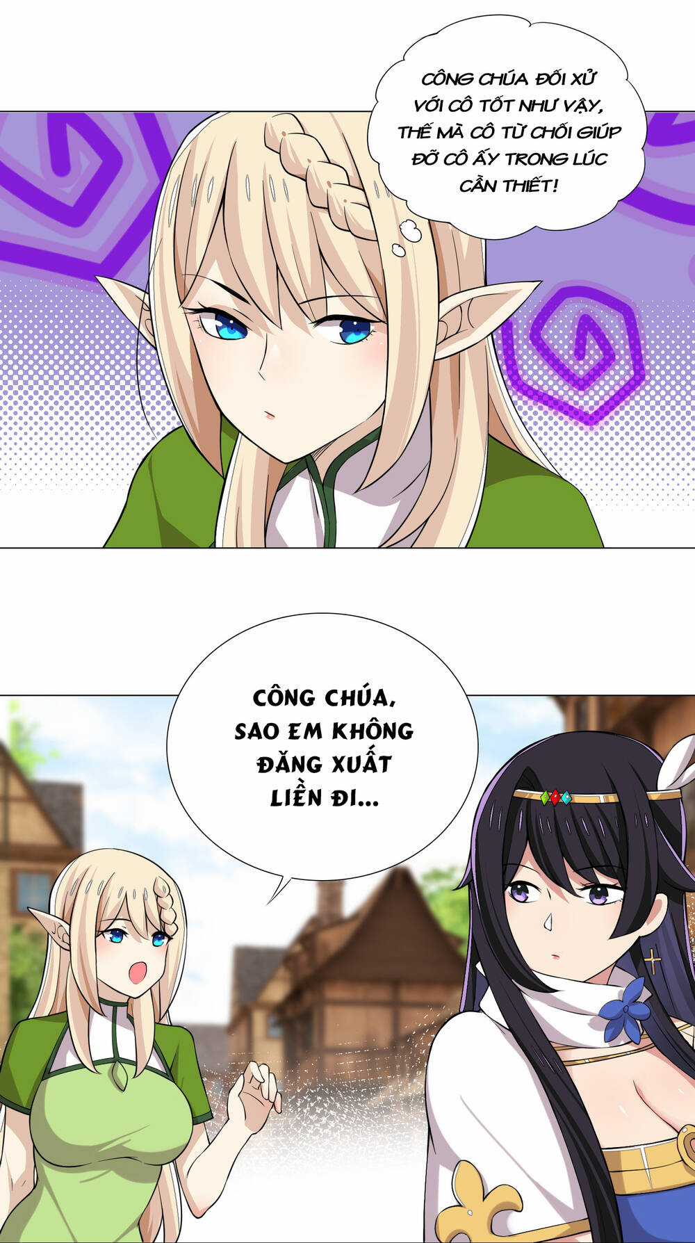 Số Phận Bắt Buộc Tôi Làm Công Chúa Siêu May Mắn Chapter 26 trang 29